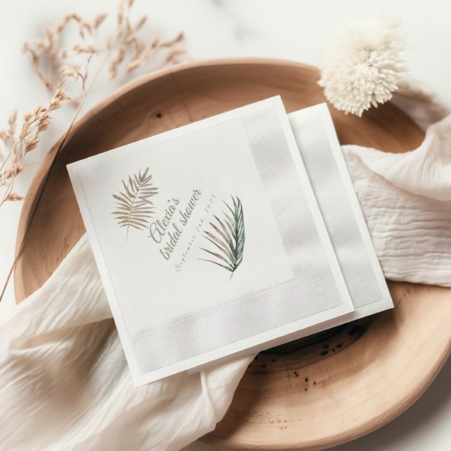 Servilleta De Papel Tan Tropical Napkin para Ducha Británica | Oro ver (Subido por el creador)