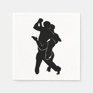 Servilleta De Papel Tango Dancers Napkins