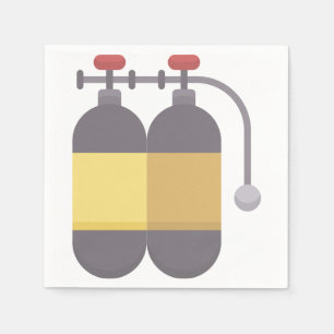 Servilleta De Papel Tanque de oxígeno - tanque de scuba