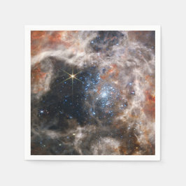 Servilleta De Papel Tarantula Nebula Imagen de JWST