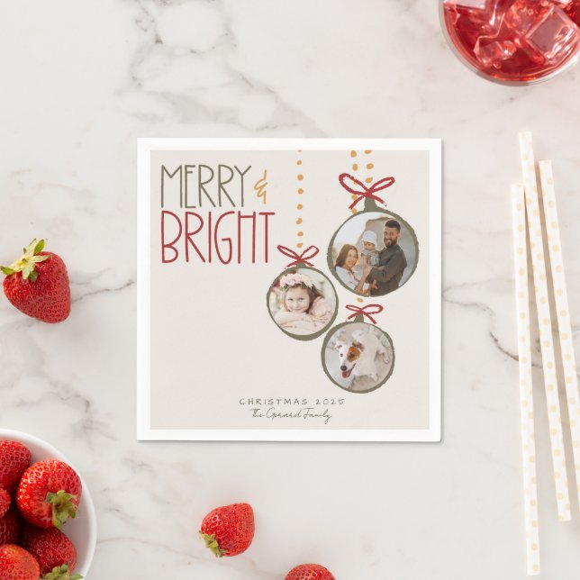 Servilleta De Papel Tarjeta de Fiesta navideño para Navidades de la fa (In situ)