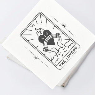 Servilleta De Papel Tarjetas del Tarot   Despedida de Soltera   Boda  