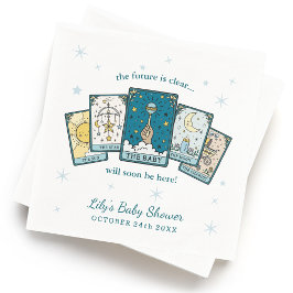 Servilleta De Papel Tarot Baby Boy Baby Shower Paper Napkin