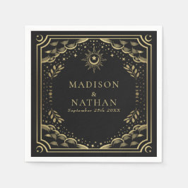 Servilleta De Papel Tarot Card Boda gótico