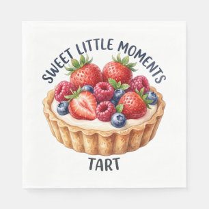 Servilleta De Papel Tarta De Frutas De Bayas Momentos Dulces