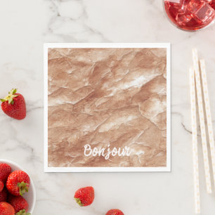 Servilleta De Papel Tarta de Manzana con Crema