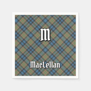 Servilleta De Papel Tartan Antiguo del Clan MacLellan