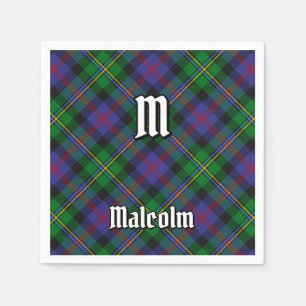 Servilleta De Papel Tartan del Clan Malcolm