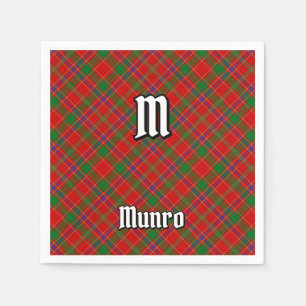 Servilleta De Papel Tartan del Clan Munro