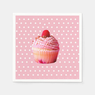 Servilleta De Papel Tartas y puntos coloridos