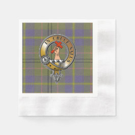 Servilleta De Papel Taylor Tartan & Badge