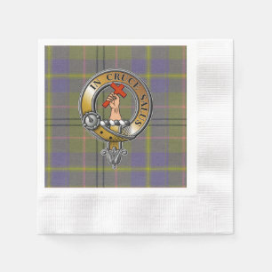 Servilleta De Papel Taylor Tartan & Badge