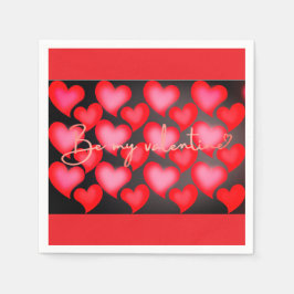 Servilleta De Papel Taza Corazón de San Valentín