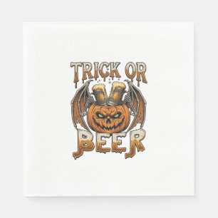 Servilleta De Papel Taza De Alas De Esqueleto De Calabaza De Halloween