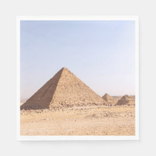 Servilleta De Papel Taza de café de las Pirámides de Egipto