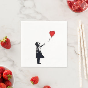 Servilleta De Papel Taza Hope Balloon Girl