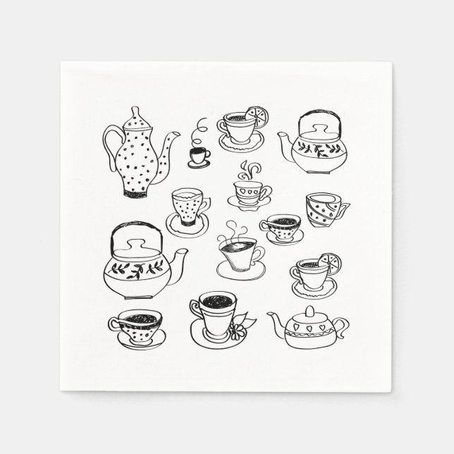 Servilleta De Papel Té (Anverso)