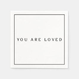 Servilleta De Papel Te amamos Servilletas de papel, Cóctel estándar