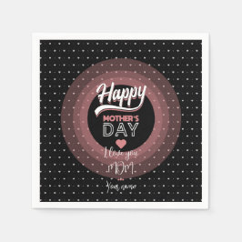 Servilleta De Papel Te amo mamá