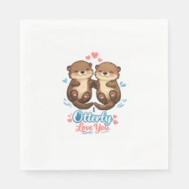 Servilleta De Papel Te Amo Ottermente
