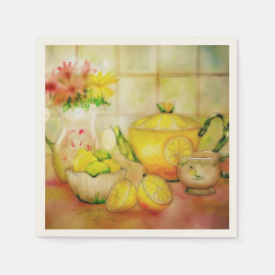 Servilleta De Papel Té con limón