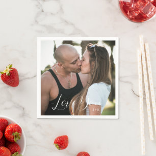 Servilleta De Papel Te quiero, pareja de amor