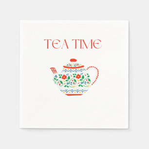 SERVILLETA DE PAPEL TÉ TIME COFFEE MUG