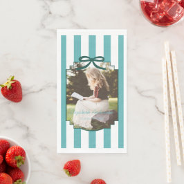 Servilleta De Papel Teal Green Graduation