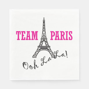 Servilleta De Papel "Team Paris"