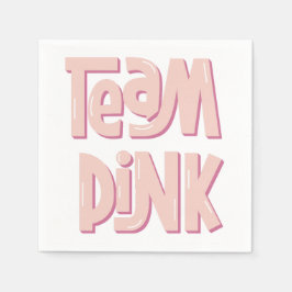 Servilleta De Papel Team Pink Paper Napkin