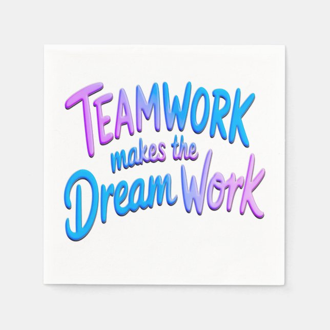 Servilleta De Papel Teamwork (Anverso)