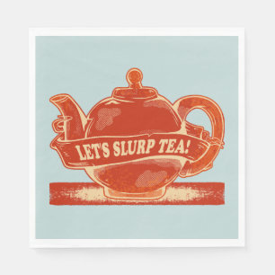 Servilleta De Papel Teapot Funny Bebe Tea