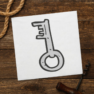 Servilleta De Papel Tecla antigua