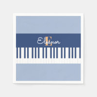 Teclas de piano monograma Teclado musical Aficiona