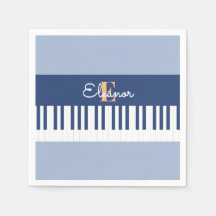 Teclas de piano monograma Teclado musical Aficiona