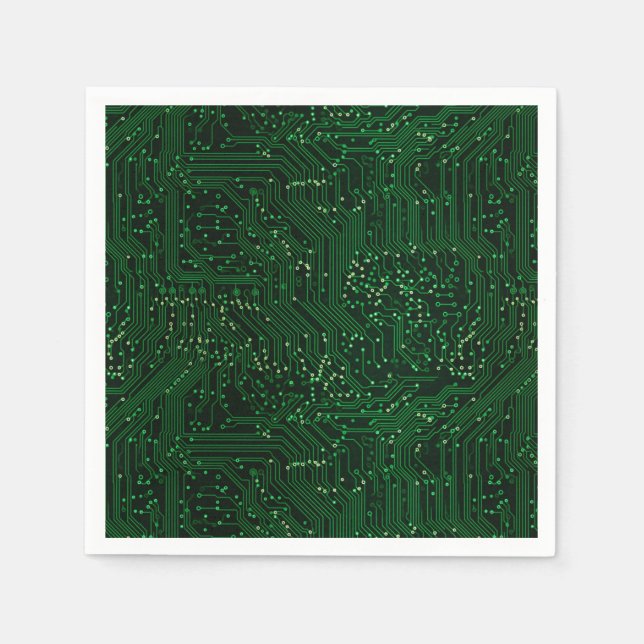 Servilleta De Papel Tecnologías de chips de alta tecnología (Anverso)