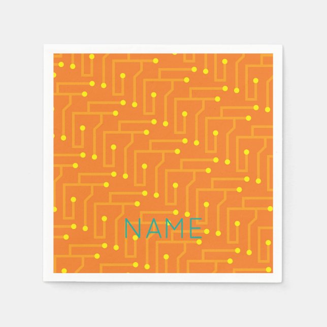 Servilleta De Papel Tecnologías de la máquina Mod con el nombre amaril (Anverso)