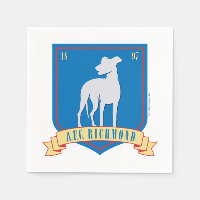 Servilleta De Papel Ted Lasso | A.F.C. Richmond (Anverso)