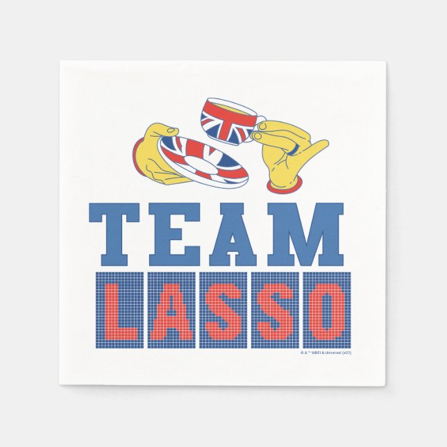 Servilleta De Papel Ted Lasso | Team Lasso (Anverso)