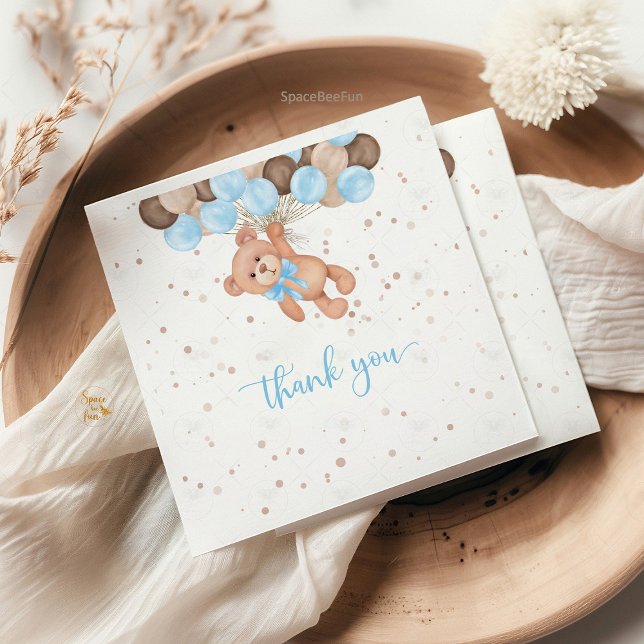 Servilleta De Papel Teddy Bear Baby Shower Apenas podemos esperar (Teddy Bear Baby Shower Napkins, We Can Barely Wait Napkins, Baby Shower Tableware, Bear Themed Napki)