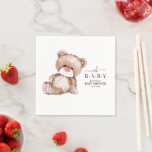 Teddy Bear Baby Shower, Chica Baby Shower de oso r