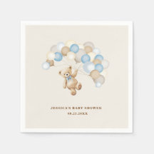 Teddy Bear Boy Baby Shower