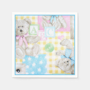 Servilleta De Papel Teddy Bear Print Napkins