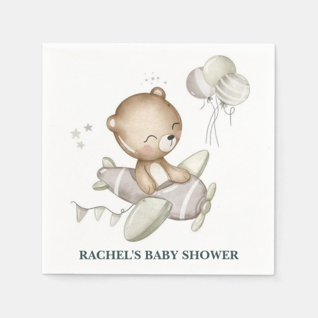 Servilleta De Papel Teddy Napkin (Anverso)