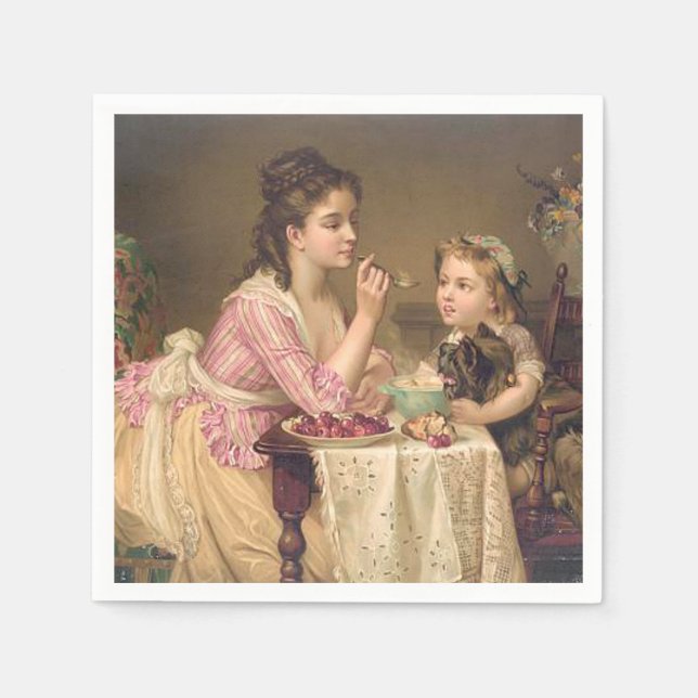 Servilleta De Papel TEE Americana Breakfast (Anverso)