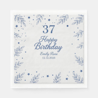 Servilleta De Papel Tela de papel moderna y elegante con felicitación 