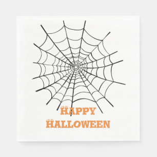 Servilleta De Papel Telaraña de Halloween y ojos