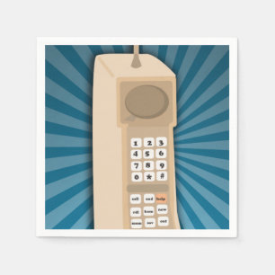 Servilleta De Papel Teléfono celular divertido del ladrillo