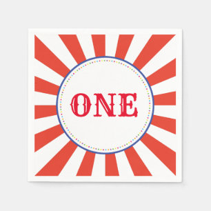 Servilleta De Papel Tema colorido lindo de la fiesta de cumpleaños de