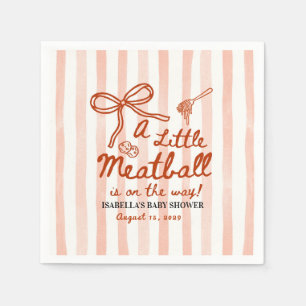 Servilleta De Papel Tema de Baby Shower Italiano